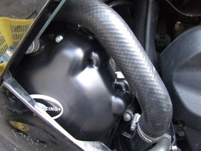 Kryt alternátoru, levý, KAWASAKI ZX10-R '06-'09, černý